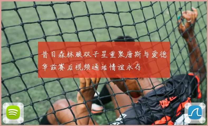 昔日森林狼双子星重聚唐斯与爱德华兹赛后视频通话情谊永存